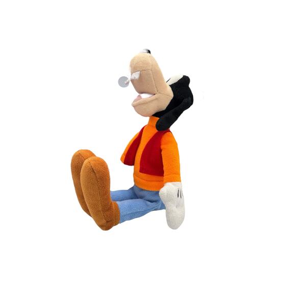 Disney Official Mini Sitting Bean Bag Weighted Goofy Plush Toy Stuffed Animal - Picture 7 of 7